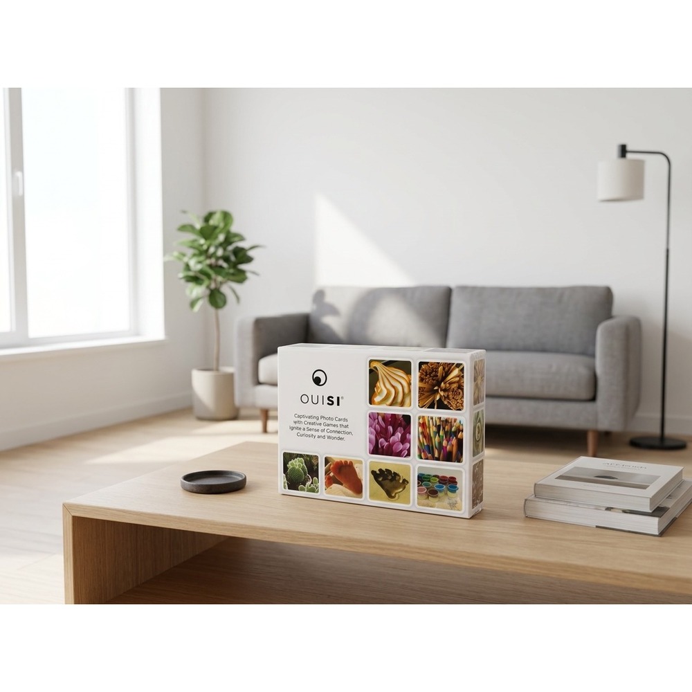 OuiSi Original Photo Cards Creative Game Set 210 Visual Connection Cards New